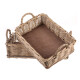 Sada proutěných táců Nature obdélník, 2 ks, 2 velikosti, 51 x 11 x 39 cm - thumb (1)
