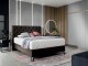 Artelta Manželská postel CORTINA Boxspring | 180 x 200 cm Barva: Monolith 76 - thumb (2)