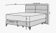 Artelta Manželská postel SAFIRO Boxspring | 140 x 200 cm Barva: Loco 04 - thumb (8)