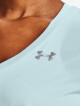Under Armour s krátkým rukávem TECH SSV TWIST 1258568-433 Modrá - thumb (2)