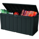 Keter Zahradní úložný box Sherwood antracit, 270 l, 117 x 57 x 45 cm - thumb (1)