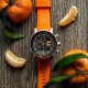 Vostok Europe Lunochod-2 Multifuncional Line YM86-620A506B - Náhradní černý silikonový řemínek - thumb (3)
