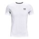 Pánské tričko Under Armour HeatGear Fitted SS White XXL - thumb (0)
