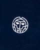 Pánská mikina BIDI BADU  New York 2024 Logo Chill Hoody Dark Blue/Red - thumb (5)