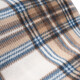 Jahu Deka fleece hnědomodrobílá, 150 x 200 cm - thumb (1)