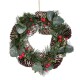 Vánoční zdobený věnec Milano, 28 cm - thumb (0)