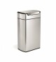 Dotykový odpadkový koš Simplehuman – 40 l, hranatý, matná nerez ocel, FPP - thumb (0)