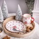 Altom Porcelánový dezertní talíř Grenlandia 20 cm, červená - thumb (3)