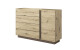 ArtLas Komoda ARTENS 138 1D4S | dub artisan/grafit - thumb (0)