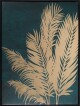 ArtFir Obraz LISTY 639 | tmavě zelená 45 x 60 cm - thumb (0)