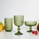 Altom Sklenice na nožce Selena Green, 370 ml, sada 6 ks - thumb (2)