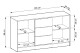ArtPS Komoda KELLY 3D | grafit - thumb (5)