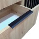 ArtPS Komoda KELLY 3D | grafit - thumb (2)