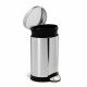 Simplehuman Pedálový půlkulatý koš 6 l, nerez - thumb (2)