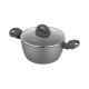Florina Kamenný hrnec s poklicí na indukci a plyn Lava Stone MG, 16 cm, 1,2 l - thumb (1)