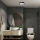 Rabalux 71252 koupelnové stropní LED svítidlo Samira 25 cm, černá - thumb (1)