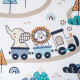 4Home Dětské bavlněné povlečení Happy train, 140 x 200 cm, 70 x 90 cm - thumb (3)