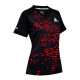 Dámské tričko Joola  Lady Shirt Centrela Black/Red S - thumb (1)
