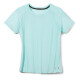 Smartwool Dámské Merino Sport 120 Short Sleeve Bleached aqua heather modrá - thumb (0)