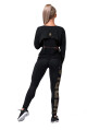 Nebbia dámské legíny Intense Gold print 827 černé - thumb (5)