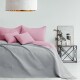 AmeliaHome Přehoz na postel Softa palepink - pearlsilver, 220 x 240 cm - thumb (0)
