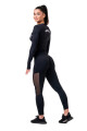 Dámské legíny Nebbia  Mesh leggings high waist black S - thumb (4)