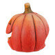 Svícen Dýně vyřezávaná oranžová, terakota, pr. 26 cm - thumb (2)