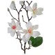Umělá větvička Magnolie bílá, 64 cm - thumb (1)