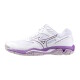 Dámská sálová obuv Mizuno  Wave Phantom 3 White/Patrician Purple/Quince  EUR 40 - thumb (0)
