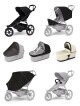 Sportovní kočárek Thule Urban Glide 3 Black + korbička Soft beige AKČNÍ SET 7v1 - thumb (0)