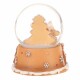Vánoční sněžítko Perníkový Santa Claus, polyresin, 9 cm - thumb (1)