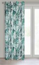 ArtFir Závěs ADELINE K | modré květiny 140 x 250 cm - thumb (2)