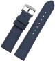 Řemínek nylon/kůže modrý - 21 mm - thumb (0)