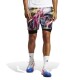 Pánské šortky adidas  Melbourne Ergo Tennis Graphic Shorts Multicolor/Black XXL - thumb (5)