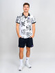 Pánské šortky BIDI BADU  Melbourne 7Inch Shorts Black/White L - thumb (5)