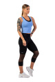 Dámské legíny Nebbia  High-Waist ¾ Length Sporty Leggings 406 black XS - thumb (7)