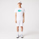 Pánské tričko Lacoste  Core Performance Light White/Green L - thumb (1)