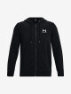 Pánská mikina Under Armour  Essential Fleece FZ Hood-BLK XL - thumb (4)