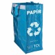 Sixtol Tašky na tříděný odpad SORT EASY 3 SLIM, 18 x 30 x 40 cm, 3 x 22 l, 3 ks - thumb (2)