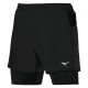 Pánské šortky Mizuno  ER 5.5 2in1 Short Black - thumb (0)
