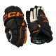 Hokejové rukavice CCM Tacks XF Black/Orange Senior 15 palců - thumb (1)