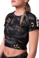 Nebbia Crop top Active 568 volcanic black - thumb (4)