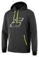 Pánská mikina Babolat  Aero Hood Sweat Black Heather XXL - thumb (2)