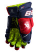 Hokejové rukavice Bauer Vapor 3X Navy/Red/White Junior 11 palců - thumb (1)