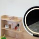 ArtJum Toaletní stolek SCANDI 2 černá | CM-324350 - thumb (4)