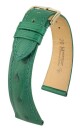Řemínek Hirsch Massai Ostrich - zelený - 18 mm - L – Standardní délka (doporučujeme) - 16 mm - Stříbrná - thumb (0)