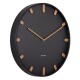 Karlsson 5942BK designové nástěnné hodiny 40 cm - thumb (2)