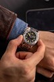 Nivada Grenchen Depthmaster Numerals Black - Black Leather - thumb (14)