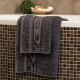 4Home Sada Bamboo Premium osuška a ručník tmavě šedá, 70 x 140 cm, 50 x 100 cm - thumb (3)