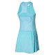 Dámské šaty Mizuno  Printed Dress Tanager Turquoise S - thumb (1)
